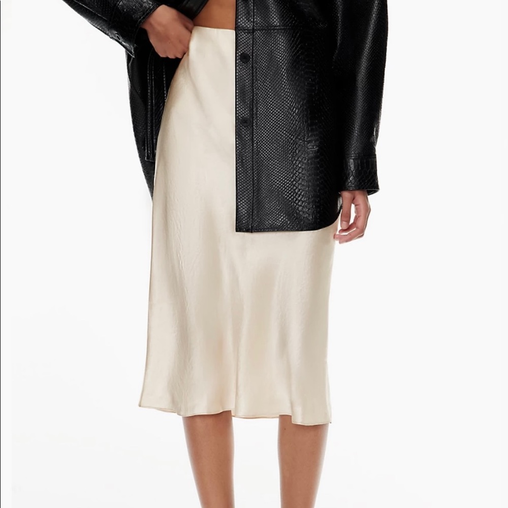 Babaton slip skirt (size 8, denude)